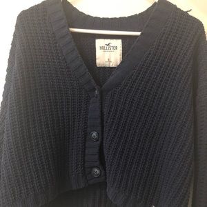 Blue Hollister sweater
